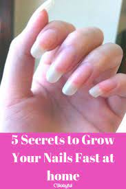 5 Secrets To Grow Your Nails Fast At Home Biotyful Net Natural Nails Long Natural Nails Manicure