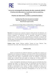 Pdf Curso De Cromatografia De Liquidos De Alta Resolucion Hplc
