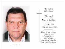 Erinnerung an Bernd Schmidtke