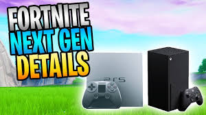 This console is simply a beast!! Fortnite Next Gen News Ps5 And Xbox Series X Crossplay And Progression Details Youtube