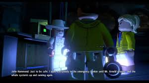 Ah Ah Ah You Didn T Say The Magic Word Lego Jurrassic World Nedry S End You Dont Say Magic Words Lego
