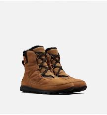 Your black boots aren't going anywhere, but they could definitely use a break once in a while, right? Sorel Whitney Short Lace Camel Brown Women Boots Alpinstore