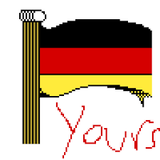 Flag of germany from the flags tobacco cards series, 1905. Pixilart German Flag By Ethanboieeeeeee
