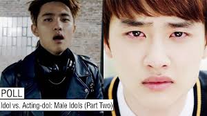 Poll Idol Vs Acting Dol Male Idols Part Two Singer Acting Actors Actresses