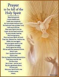 Prayer To Be Filled With The Holy Spirit Holy Spirit Prayer Christian Prayers Inspirational Prayers