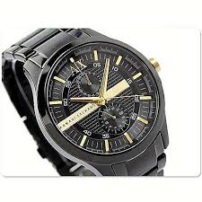 Maybe you would like to learn more about one of these? Ax Armani Exchange Watch Men S Black Ion Plated Stainless Steel Bracelet 46mm Ax2121 For Sale Online Ebay