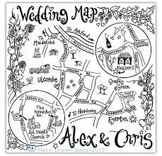 Hand Drawn Maps Bespoke Wedding And Event Maps Wedding Map Card Fun Wedding Invitations Wedding Map