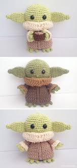 This Sweet Baby Yoda Will Be A Lovely Gift For Every Sci Fi Fan It Works Up Pretty Fast Especially In 2020 Star Wars Crochet Crochet Toys Free Patterns Crochet Toys