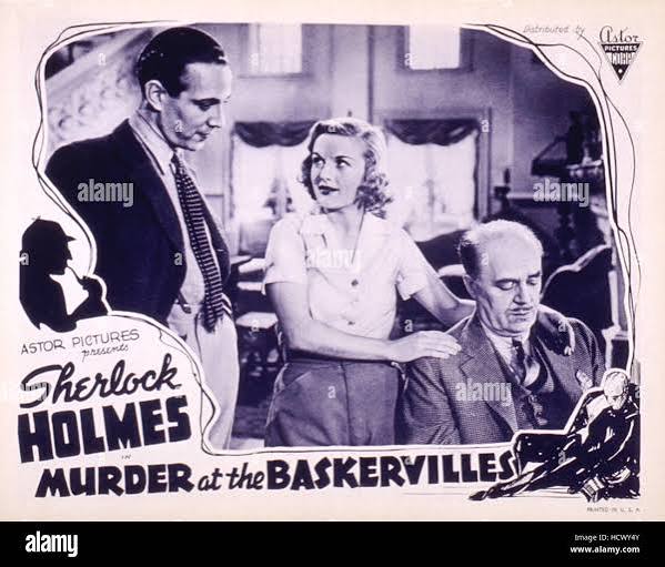 SILVER BLAZE, (aka MURDER AT THE BASKERVILLES), Arthur Macrae, Judy Gunn,  Lawrence Grossmith, 1937 Stock Photo - Alamy