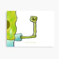 Check spelling or type a new query. Spongebob Muscles Wall Art Redbubble