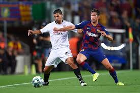 «барселона» принимала клуб «севилья» в полуфинале кубка испании. Barselona Sevilya Nakanune Football Ua