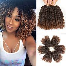 Get it as soon as fri, jan 22. Amazon Com 8 Inch Short Passion Twist Crochet Hair 6 Bundles Marlybob Crochet Hair Kinky Curly Crochet Hair For Black Women Crochet Braids Water Wave Crochet Hair For Kids 6bundles8 Inch 1b 30 Beauty