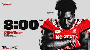 Nc State Wake Forest Game Time Set Nc State University Athletics
