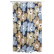 Marimekko Unikko Dusk Cotton Shower Curtain Marimekko Shower Curtains Bathmats Marimekko Shower Curtain Cotton Shower Curtain Marimekko Unikko