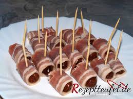 Datteln Im Speckmantel Aus Dem Backofen Rezept Rezept Datteln Im Speckmantel Datteln Im Speckmantel Backofen Speckmantel