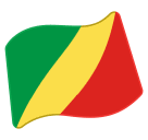 Le drapeau actuel a été adopté le 18 août 1958, puis abandonné et remplacé en 1970 par un drapeau marqué du socialisme, fortement inspiré du drapeau soviétique. Flag Congo Brazzaville Emoji