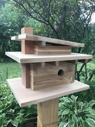 1108 Cedar Drive Etsy Modern Birdhouses Homemade Bird Houses Bird Houses Ideas Diy