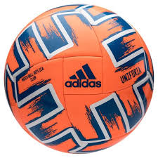 Uefa have stated that existing ticket buyers will be refunded in full if they cannot attend the tournament in 2021. Adidas Fussball Uniforia Club Ball Euro 2020 Orange Blau Weiss Www Unisportstore De