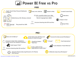 Power Bi Free Vs Pro Infographic Power Bi Business Analytics Solutions Infographic Power This Or That Questions