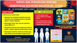 National security division is responsible to provide enough allocation to generalize the srahan management and relief committee. Kursus Asas Pengurusan Kursus Kkm One Stop Kkm Courses Facebook
