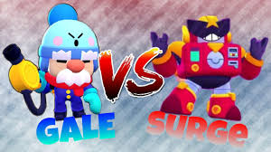 This brawler is available yet on the game. Brawl Stars Gale Vs Surge Youtube