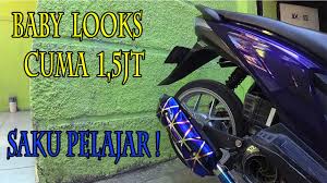 Selain biaya semprot, kamu juga harus mempersiapkan desain dengan baik, sebab biaya yang harus dikeluarkan untuk airbrush seluruh body vario 125 cukup mahal. Modifikasi Beat Karbu Babylook Style 6 By Channel Kw