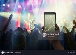 Premium Female Taking Live Video During Live Music Concert Photo Download In Png Jpg Format Music Concert Concert Live Music