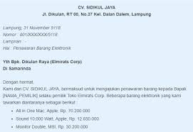 Menulis surat pesanan barang elektronik bukanlah hal yang susah. Contoh Menciptakan Surat Penawaran Barang Elektronik Yang Baik Serta Benar Tutorial Blogger