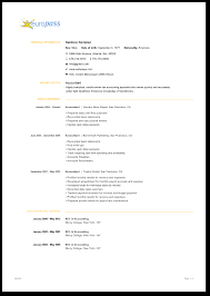 Hello World Cv Europass