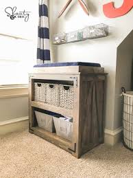 Diy Changing Table Free Plans Video Shanty2chic Baby Crib Diy Baby Changing Tables Diy Changing Table