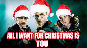 All I Want For Christmas Is You Cover By Harry Potter Youtube Harry Potter Music Harry Potter Youtube Harry Potter Christmas