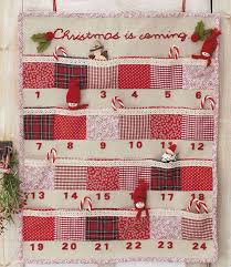Red Patchwork Advent Homemade Advent Calendars Christmas Calendar Advent Calendar Kit