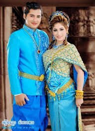 Cambodian Wedding Costume