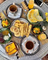 Repost From Inmorocco Good Morning Have A Blessed Day Sayu 1021 Colorful Morocco Colorfulmorocco Health Food Breakfast Food