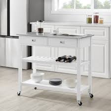 We did not find results for: Chloe Stainless Steel Top Kitchen Island Cart White Stainless Steel Crosley Cf3027ss Wh