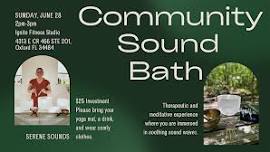 ✨June Community Sound Bath ✨