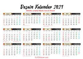 Apapun yang sebentar lagi akan menginjak tahun 2021. Aneka Model Desain Kalender Dinding 2021 Free Cdr Tutoriduan Com