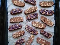 Gluten free baking powder, almond extract, coconut oil, large eggs and 2 more. Easy Gluten Free Chocolate Biscotti Nourish Every Day