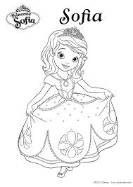 Les petits princes et les petites princesses vont s'en donner à coeur joie. Coloriage Princesse Sofia