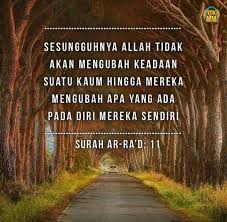 Akan mengubah kaum tersebut jika benar allah swt. Facebook