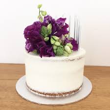 Check spelling or type a new query. Semi Naked Cake With 2 Varieties Of Flowers Burnt Butter Cakes