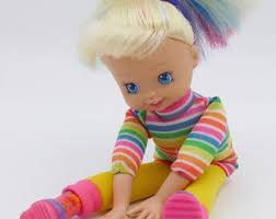 Vintage 1996 Rainbow Brite Rooted Hair Doll RARE