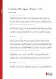 Etco2 monitoring is the standard of care for monitoring infants in the operating room as it provides this requires patients to have arterial blood gases (abg) measurements drawn in the morning after although qualitative (colorimetric) detection is useful to confirm endotracheal tube placement, there. Http Www Masimo Fr Siteassets Uk Documents Pdf Lab7850a Whitepaper Emerging Uses Of Capnometry In Emergency Medicine British Pdf