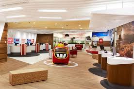 Branch Showcase The Hill Lego Chopper Bofa S Next Gen Design Bank Design Bank Branch Design