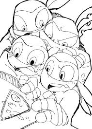 The Last Slice Tmnt 2012 Mikey Donnie Raph And Leo Turtle Drawing Ninja Turtles Art Teenage Mutant Ninja Turtles