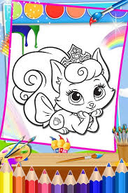 Free princess palace pets coloring page of river. How To Color Disney Palace Pets Coloring Pages For Android Apk Download