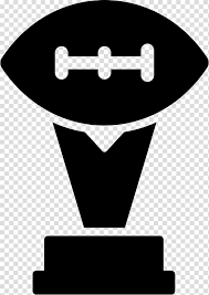 Just like our favorite teams out in the real world, branding can be key when you're building out the aiming for a spark of success? American Football Nfl Trophy Sports Symbol Fantasy Football Icon Design Award Transparent Background Png Clipart Hiclipart