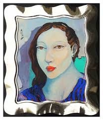 Listed Artist Nancy Lee Framed Oil On Canvas