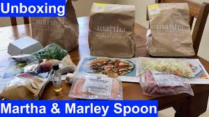 Check spelling or type a new query. Martha Marley Spoon Unboxing Of Their Fresh Food Meal Kit You Prepare Youtube