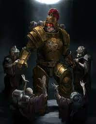 Taller than regular astartes (space marines). Thunder Warrior Unknown Artist Imaginarywarhammer Warhammer Art Warhammer 40k Artwork Warrior
